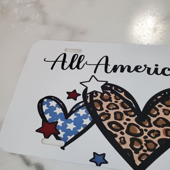All American Girl License Plate - Picture 4 of 6